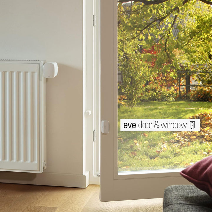 Eve Thermo, 2er Set – Smartes Heizkörperthermostat mit LED-Display, automatischer Temperatursteuerun