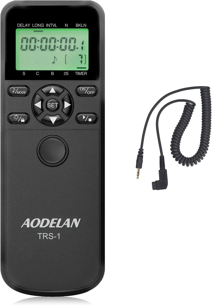 AODELAN Fernauslöser Kompatibel Mit Sony, Timer Remote Control Kabelfernauslöser Für Sony A900 A850