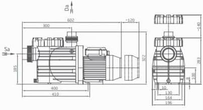 SPECK Umwälzpumpe BADU Top II Bettar 8 Poolpumpe 230V