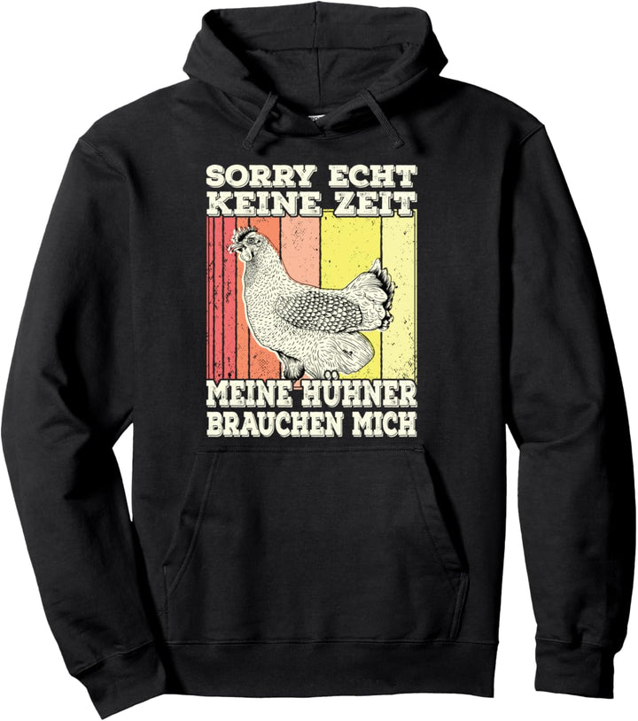 Hühner Besitzerin von Hennen und Hahn Geschenk Pullover Hoodie