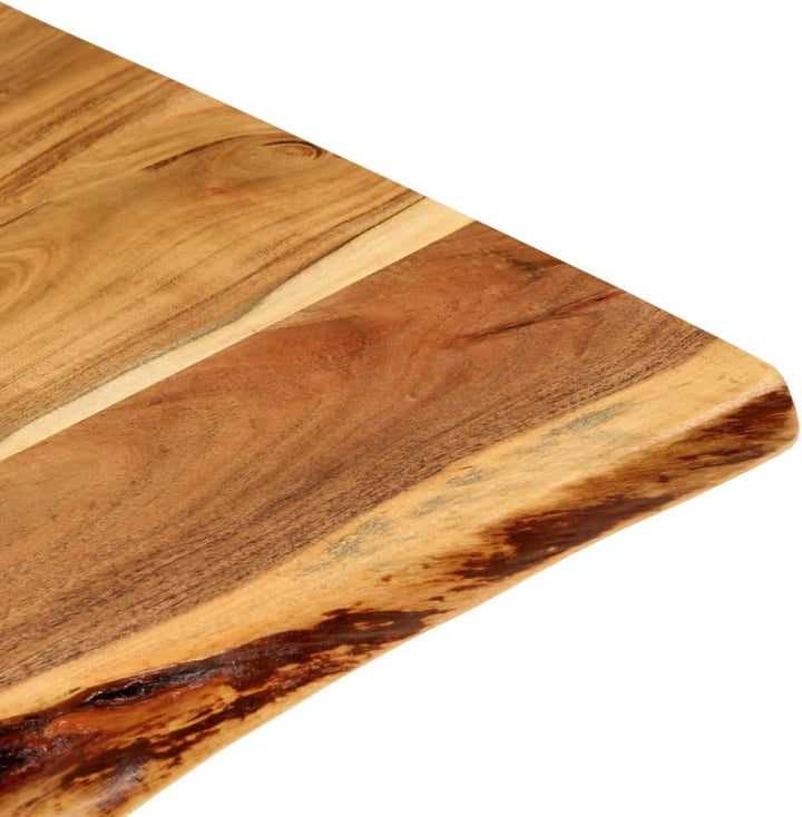 vidaXL Akazienholz Massiv Waschtischplatte Badezimmer Waschtisch Waschtischkonsole Platte Holzplatte