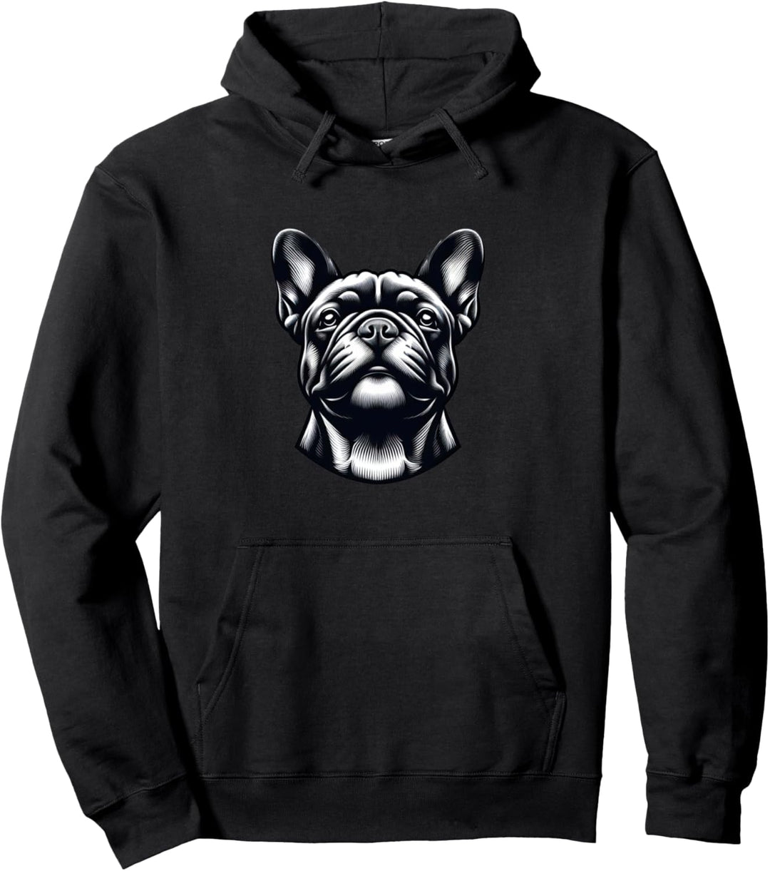 Frenchie Haustier Französische Bulldogge Rasse Hund Papa Mama Tierfreund Pullover Hoodie
