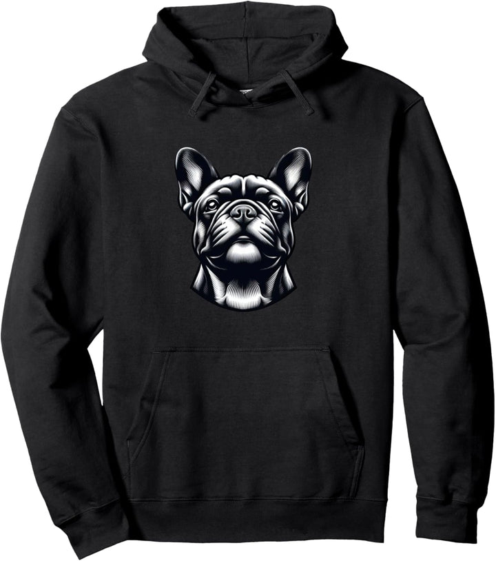 Frenchie Haustier Französische Bulldogge Rasse Hund Papa Mama Tierfreund Pullover Hoodie