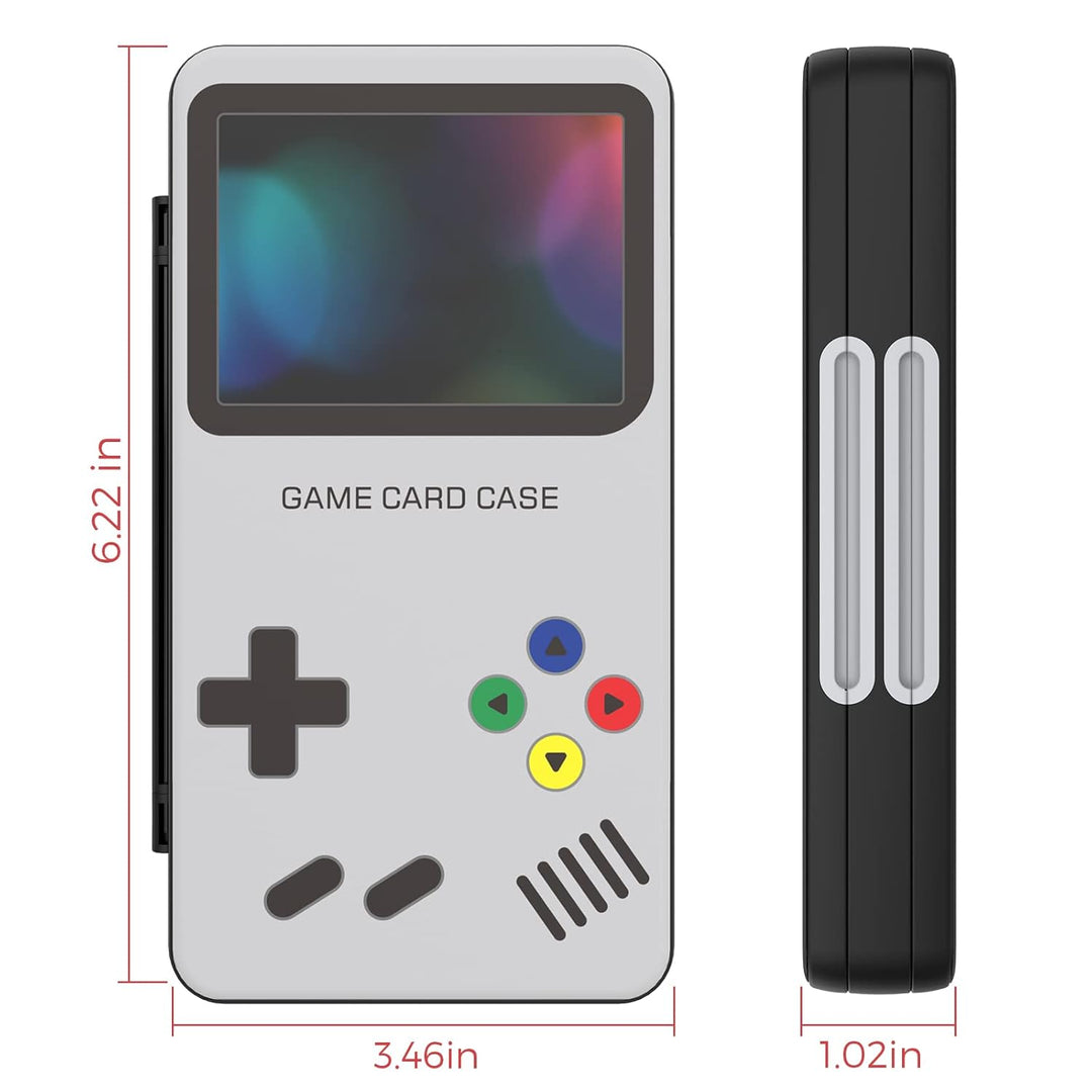 HEIYING Spiele Aufbewahrung Schutzhülle für Switch&Switch OLED Game Card, Benutzerdefiniertes Muster