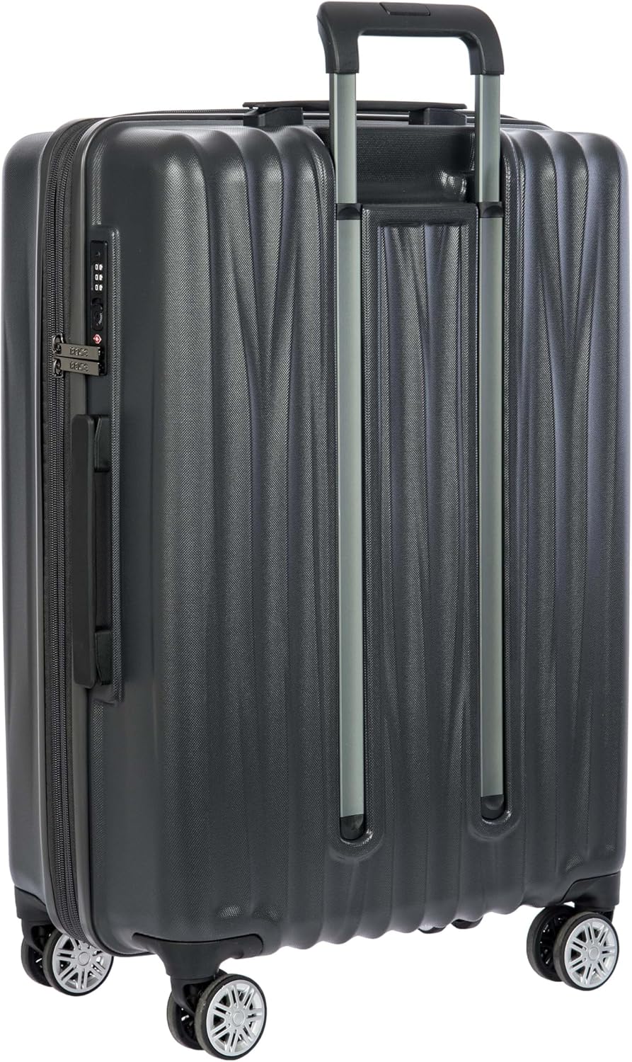 Bric's Check-in Koffer für Damen und Herren | mittelgrosser Trolley 47 x 26 x 69 cm aus hochwertigem