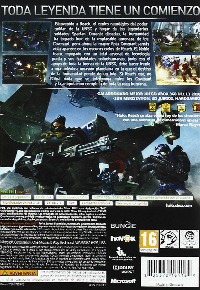 Halo: Reach [Spanisch Import]