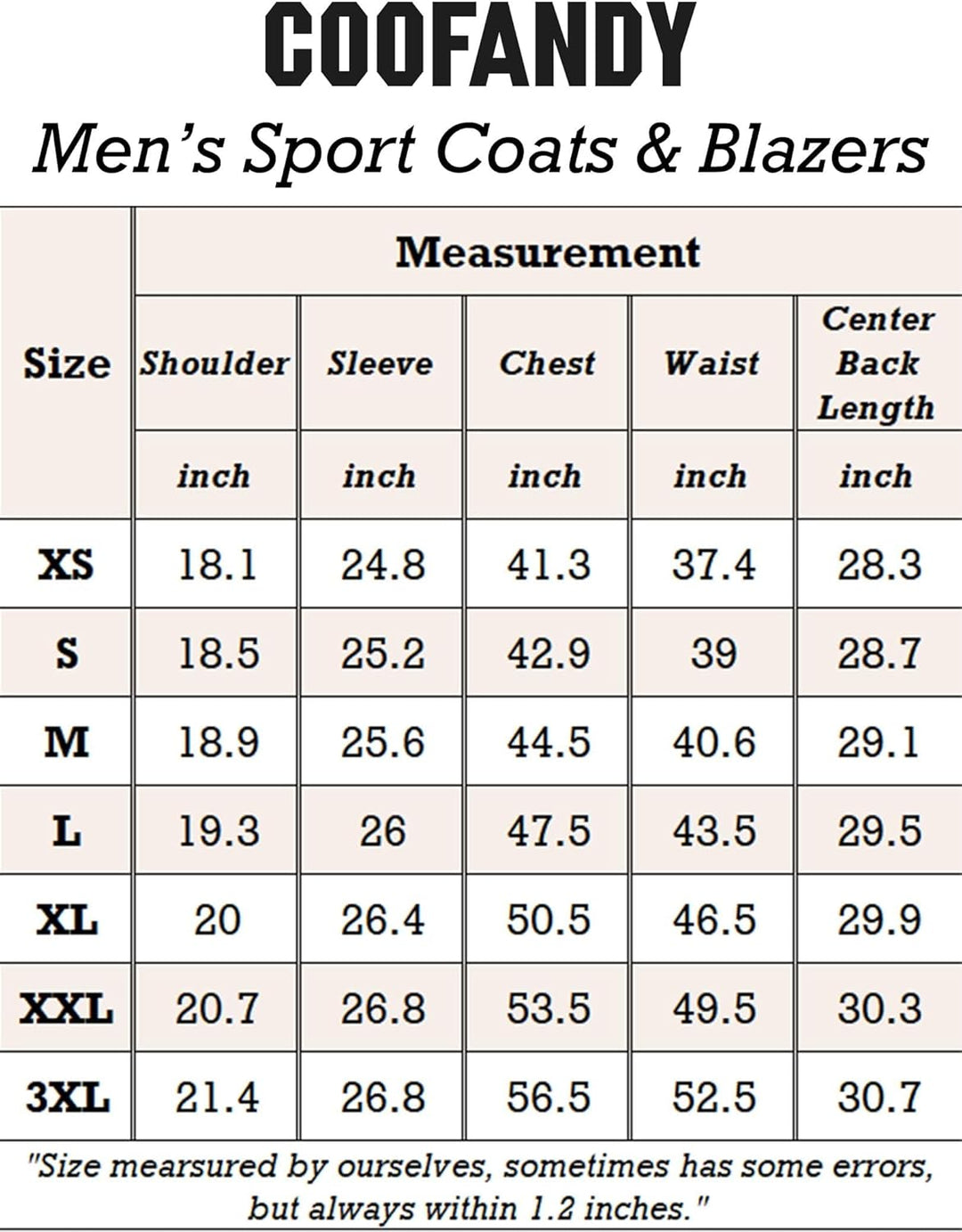 COOFANDY Herren Sportlich Freizeit Blazer Business Sakko Anzugjacke 1 Knöpfe Einfarbig Regular Fit,