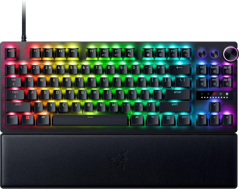 Razer Huntsman V3 Pro Tenkeyless - Analoge optische E-Sport-Tastatur ohne Ziffernblock (Digitaler Dr