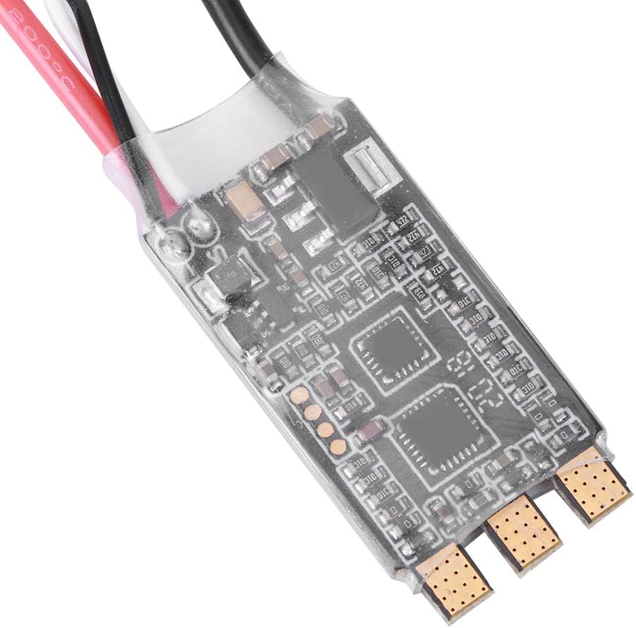 RC Brushless ESC, 30A - S 2‑6S Brushless ESC Ersatzteil Geeignet für Multicopter Quadcopter(Schwarz)