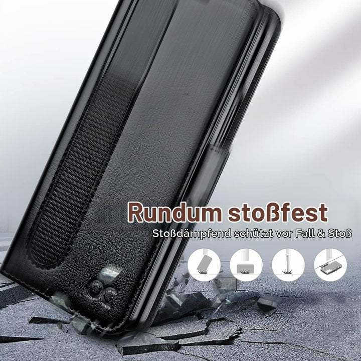 OCASE Hülle Samsung Galaxy Z Fold 4 5G Handyhülle mit [S Pen Halter] [Vorderseite Displayschutz] [Pr