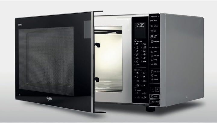 Whirlpool MWP 303 SB Kombination Grill und Mikrowelle / 900 W/ 30 L Garraum / Quartz Grill 1050 W /