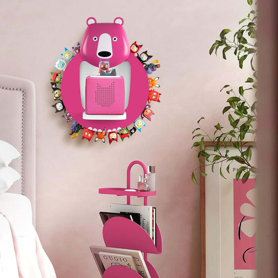 für Tonie Regal Toniebox Regal Hängemontage für TonieBox Tonie Regal Mädchen ü 30-48 Figuren Bärenfo
