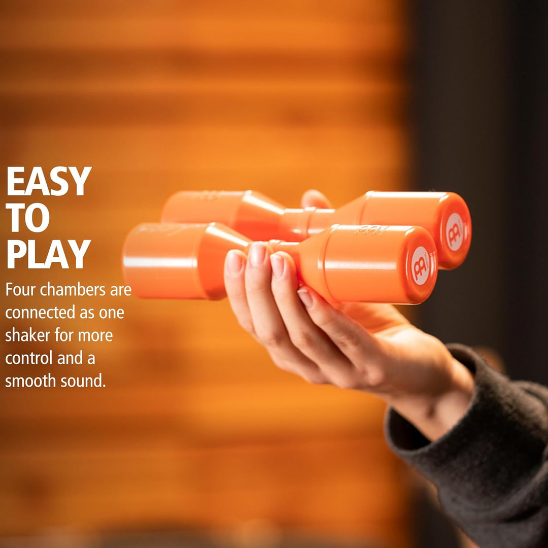Meinl Percussion Shaker Luis Conte - Medium Live- Artist Series Doppel-Shaker - 17 cm Länge - Musiki