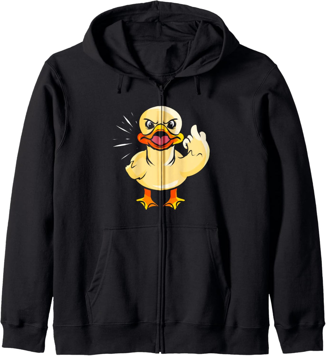 Ente Lustiges Geschenk für Enten Fan Entchen Ententeich Kapuzenjacke
