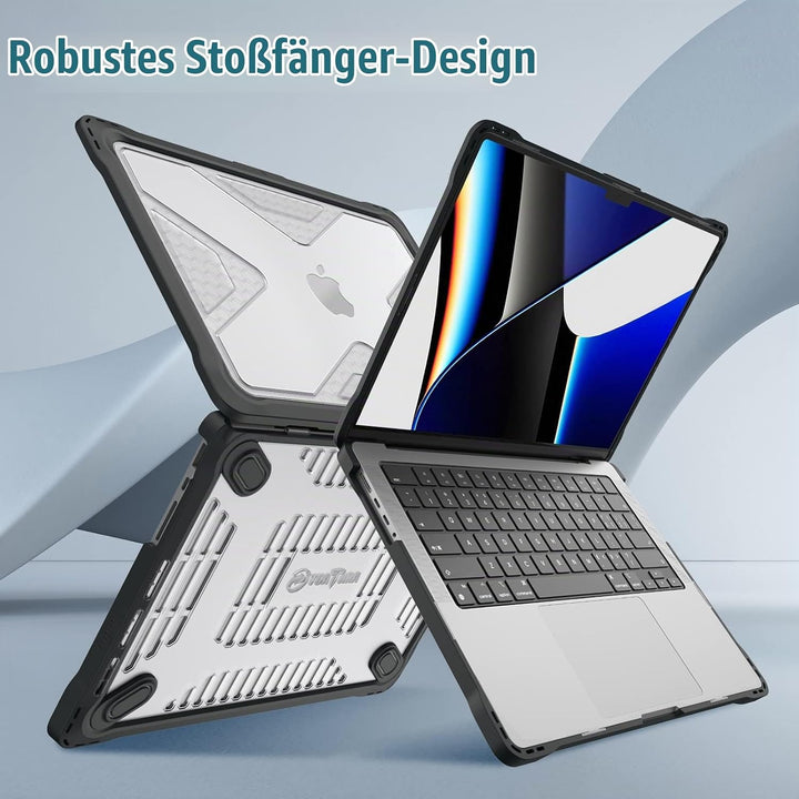 Fintie Hülle Kompatibel mit MacBook Pro 14" (2023-2021 Freisetzung) A2992 A2918 A2779 A2442 M3 M2 M1