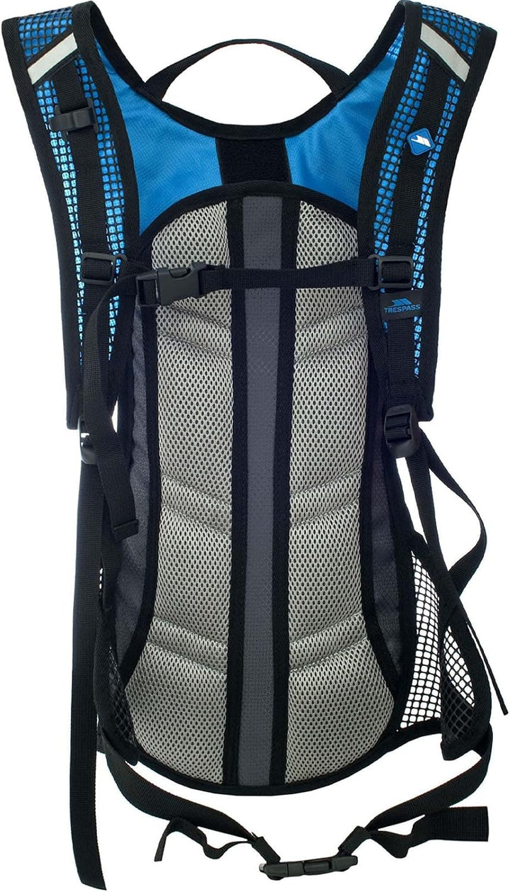 Trespass Mirror, Rucksack 15 Liter mit Hüftgurt & 2 Liter Wasserreservoir / Trinkblase / Hydration P