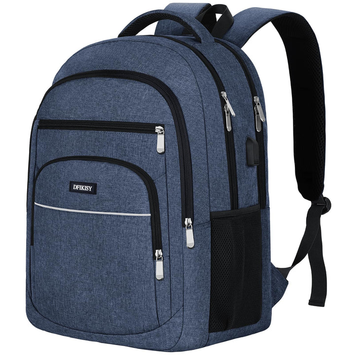 Rucksack Herren Gross, Laptop Rucksack Wasserdicht 17,3 Zoll Schulrucksack Laptoptasche mit USB Lade