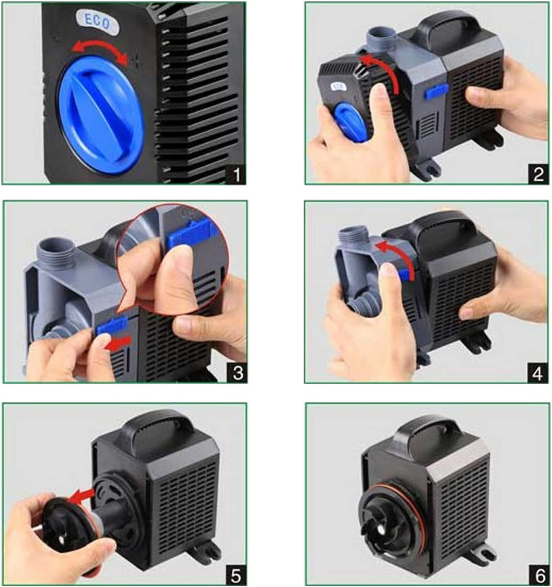 Forever Speed Super ECO Teichpumpe Filterpumpe Energiespar Wasserpumpe Koiteich Bachlaufpumpe (3000-