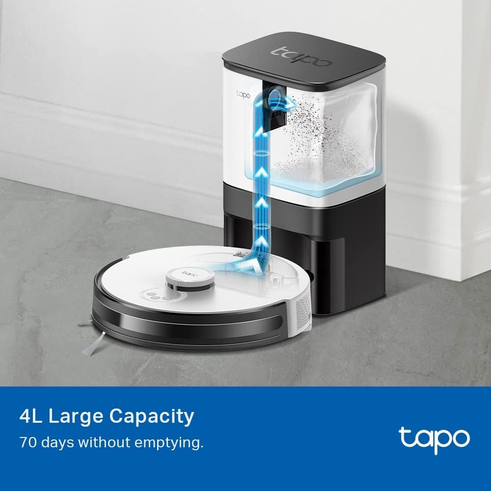Tapo RVA200 Roboter Vacuum Disposable Dustbag, Kunststoff Ersatz Teile, Ersatz Teile