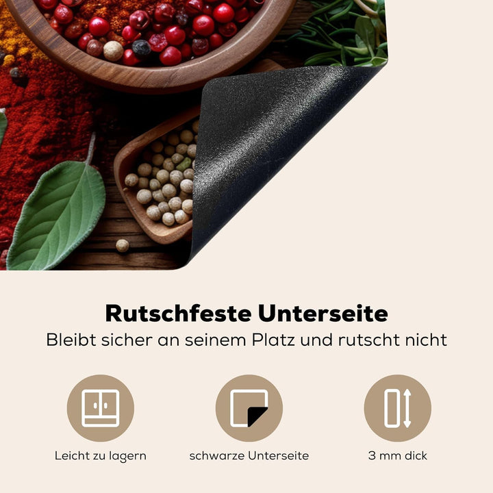 Herdabdeckplatte Einteilig Küche Ceranfeld Abdeckplatte Cerankochfeld Abdeckung Induktionskochfeld S