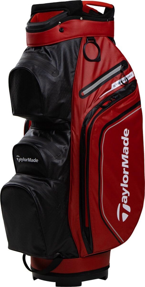 TaylorMade Storm-Dry wasserdichte Einkaufstasche Einheitsgrösse Rot, Schwarz und Weiss, Einheitsgrös