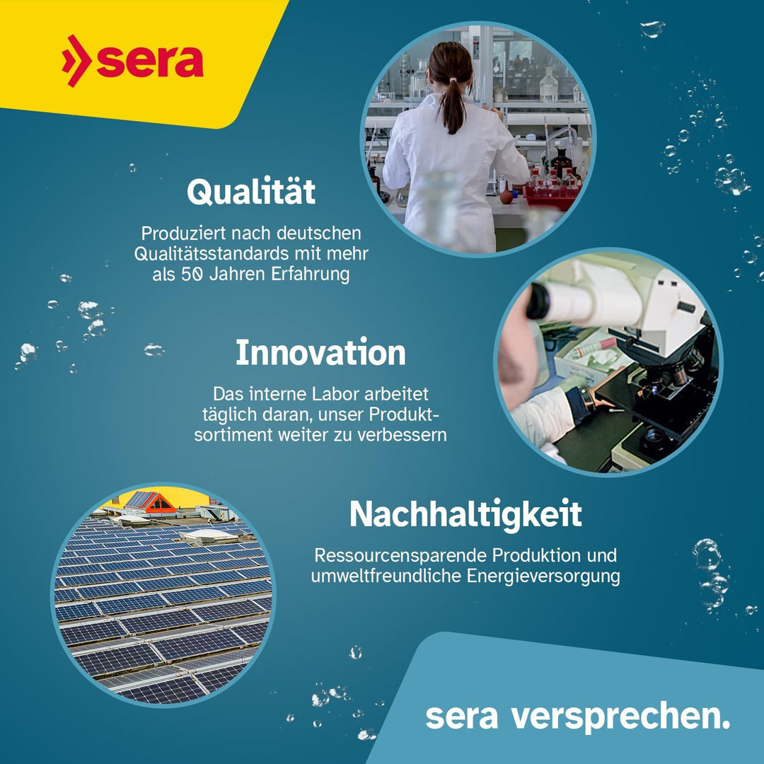 sera (32588) Koi Color Nature Medium 21 Ltr. (7 kg) EIN natürliches Farbfutter mit 10% Spirulina für