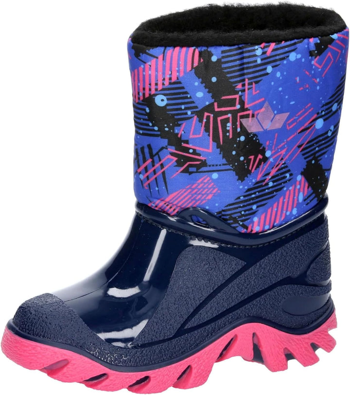 Lico Mädchen Player Gummistiefel 30 EU Marine Pink, 30 EU Marine Pink
