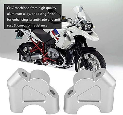 Motorradlenkerverlängerungen Riser Clamp Height Up Adapter für BMW R1200GS LC, Adventure 2014-2018 [