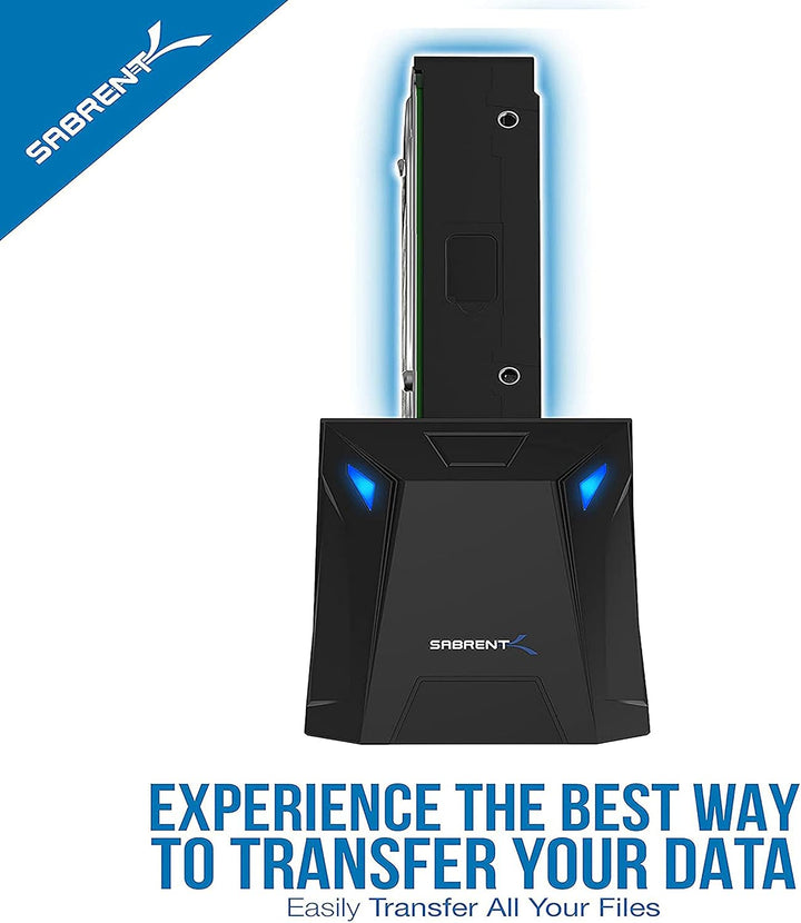 SABRENT SSD/HDD 2,5/3,5 Zoll Docking Station, festplatten gehäuse, USB 3.2 Gen1 Hard Drive, sata auf