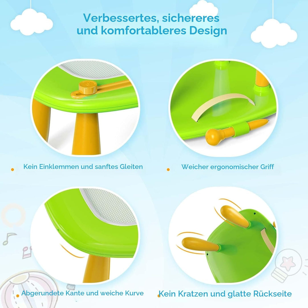Kikidex Kleinkinder Spielzeug Alter 1-3, Magnetisch Zaubertafel, Mädchen Spielzeug für 1-2 Jahre, Ma