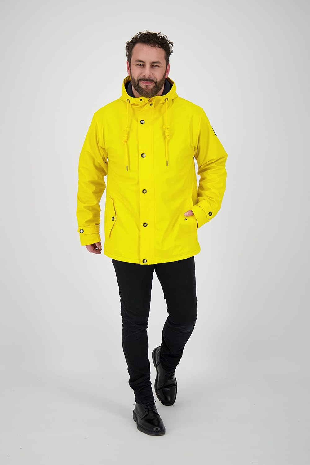 Herren Ankerglut Ankerglutreise Regenjacke, Gelb