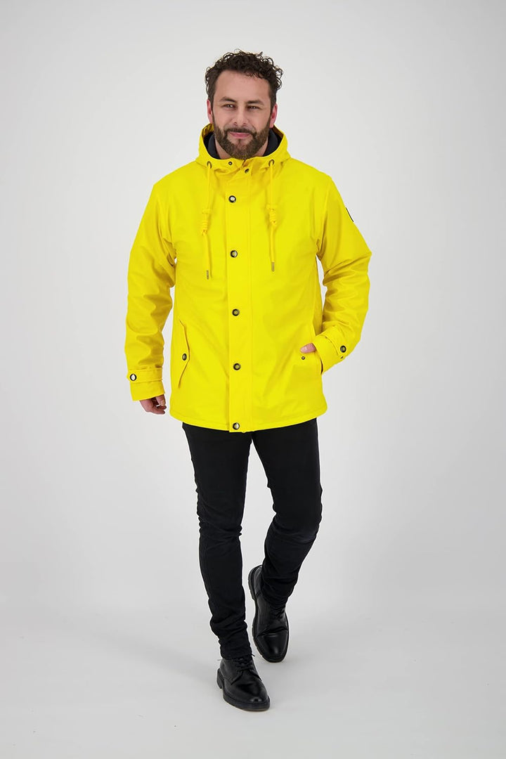Herren Ankerglut Ankerglutreise Regenjacke, Gelb