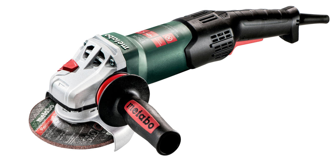 metabo Winkelschleifer WEV 17-125 Quick RT - 1750W, 125 mm Scheiben-Ø, 11.000 U/min, 3.8 Nm Drehmome