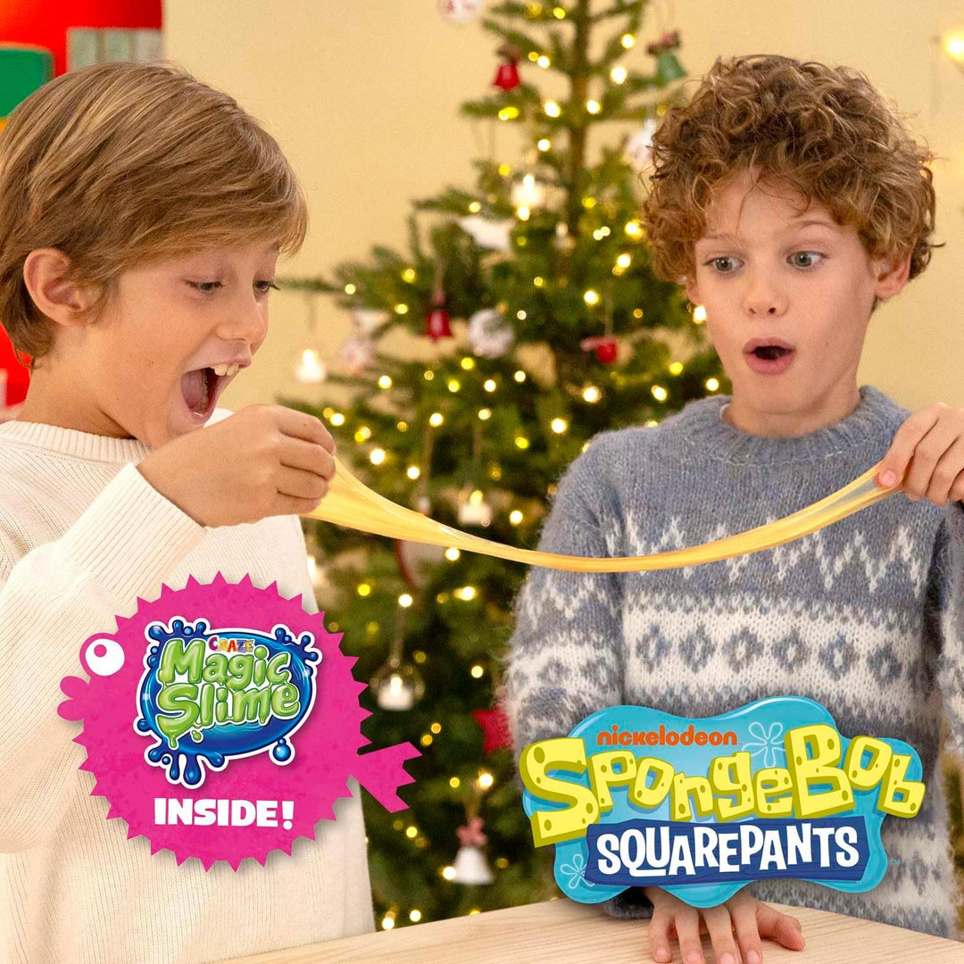 CRAZE SpongeBob Schwammkopf Adventskalender für Kinder – Spielzeug-Adventskalender für Jungen & Mädc