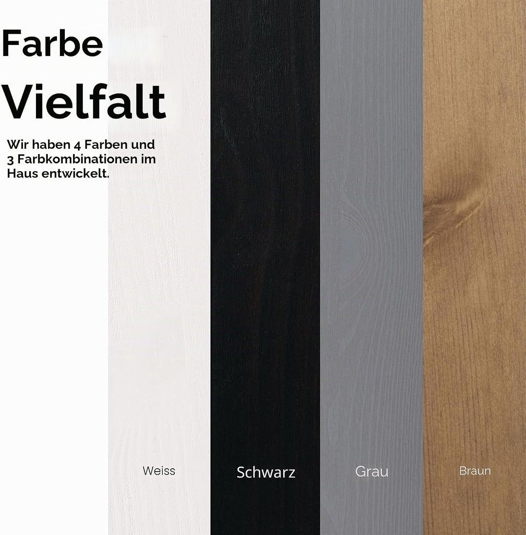 hagge home Chest of Drawers (Schwarz), Schwarz