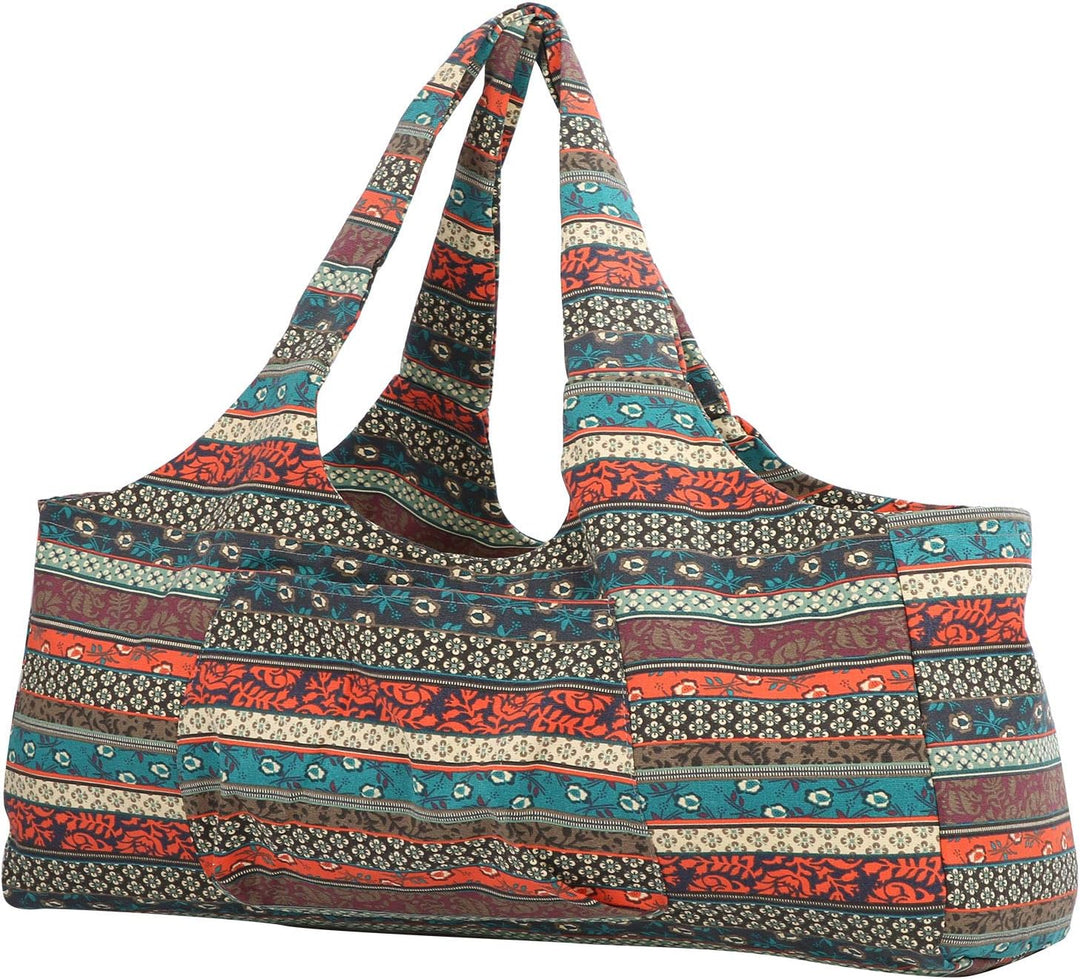 Grosse Yogatasche mit Reissverschluss, Yogamattentasche, Sporthandtasche, Damen, Reisetasche, Multif