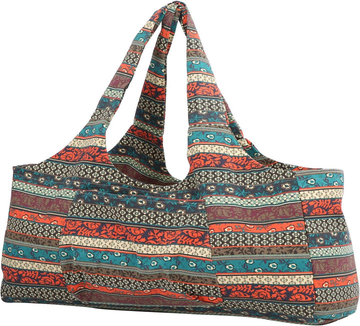 Grosse Yogatasche mit Reissverschluss, Yogamattentasche, Sporthandtasche, Damen, Reisetasche, Multif