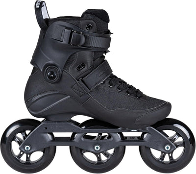 Powerslide Inline Skate Swell Triple Black Syncro 110 Black, für Fitness und Marathon, für Damen und