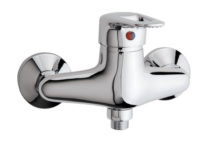 'aquaSu® Einhandmischer Luna für Brause | Chrom | Wasserhahn | Einhebelmischer, Brause