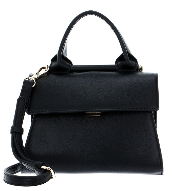 Seidenfelt Skruv Handtasche 20 cm Schwarz