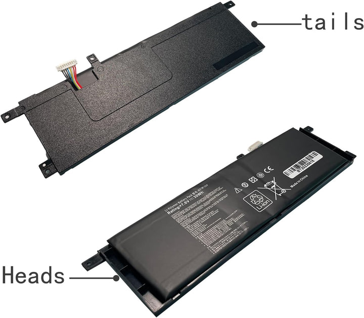 HUBEI B21N1329 Laptop Batterie Ersatz für Asus X403 X403M X403MA X503M X502CA X453 X453M X453MA X553
