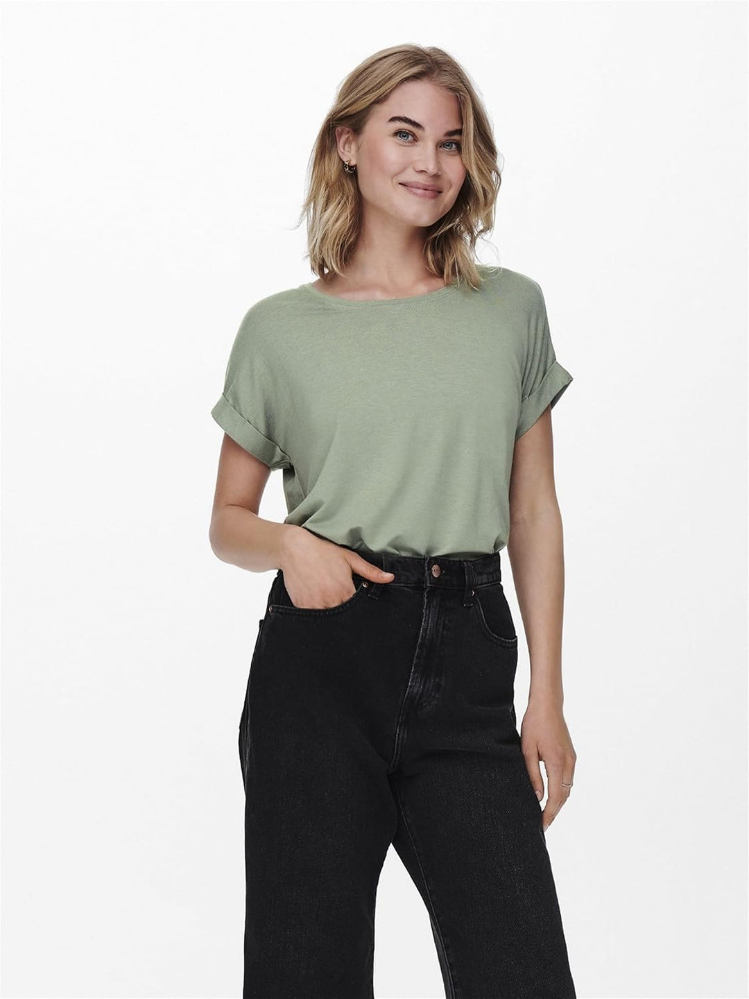 ONLY Female Top ONLMOSTER Top Shadow M, Shadow M