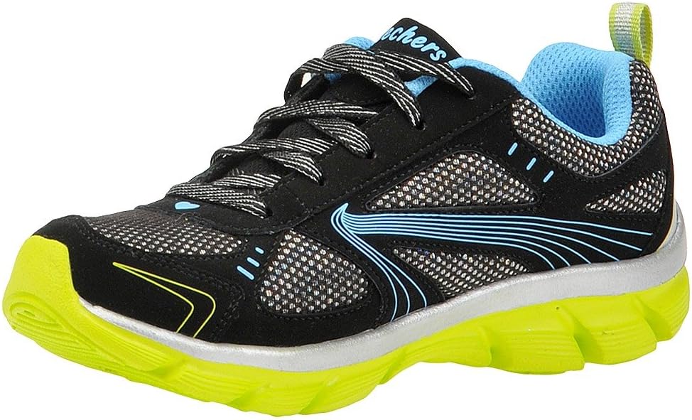 Skechers Girls Lite Dreamz Kids Shoes Black/Multi 12.5 Little Kid