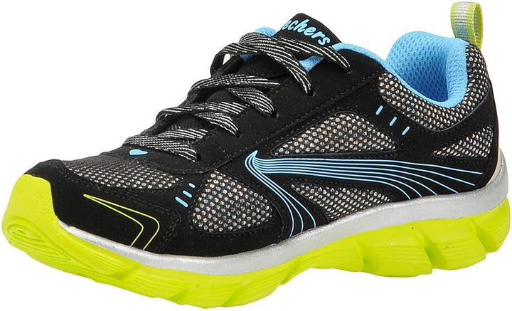 Skechers Girls Lite Dreamz Kids Shoes Black/Multi 12.5 Little Kid