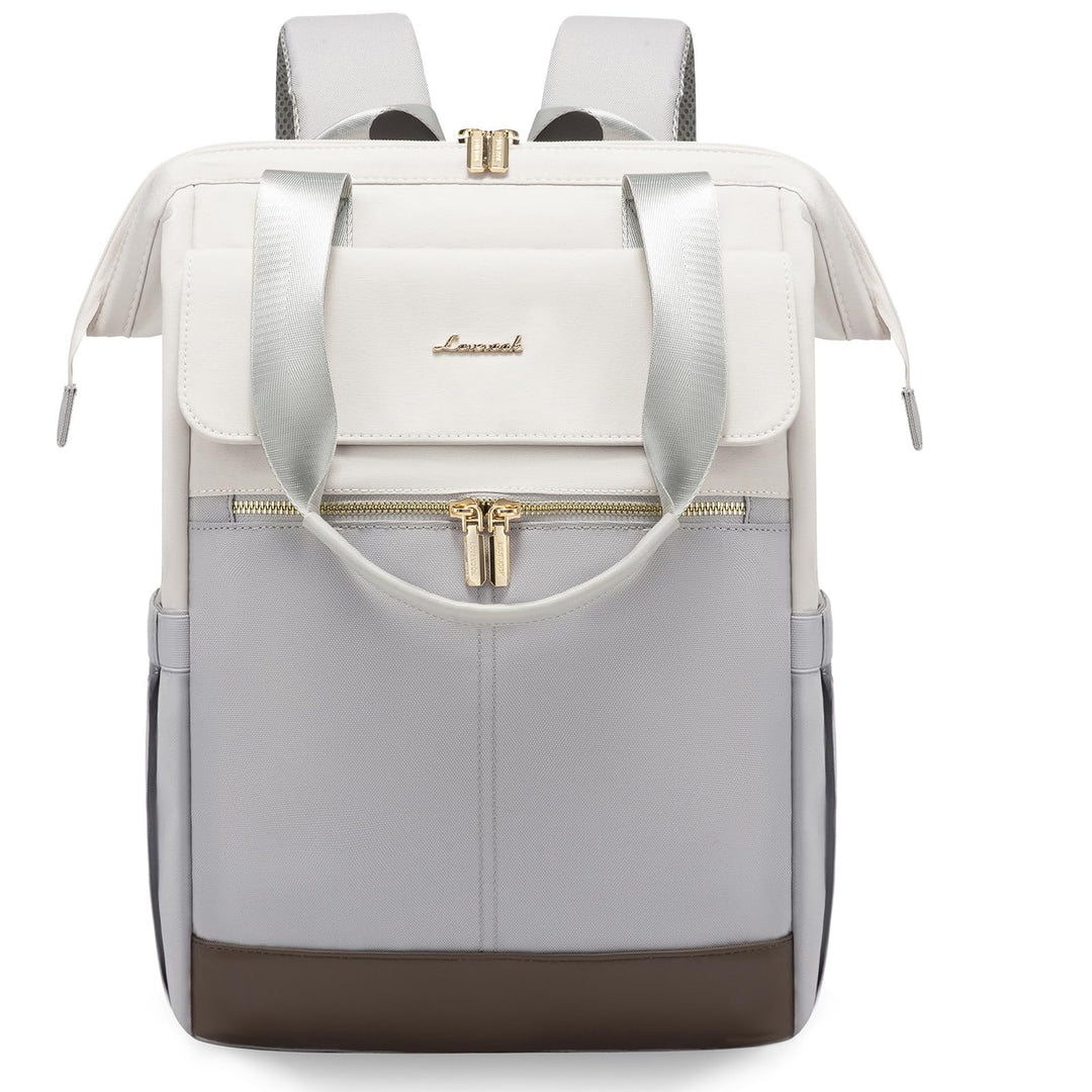 LOVEVOOK Damen Rucksack Modern, Laptop Schulrucksack Wasserdicht, Schultasche Teenager Backpack Wome