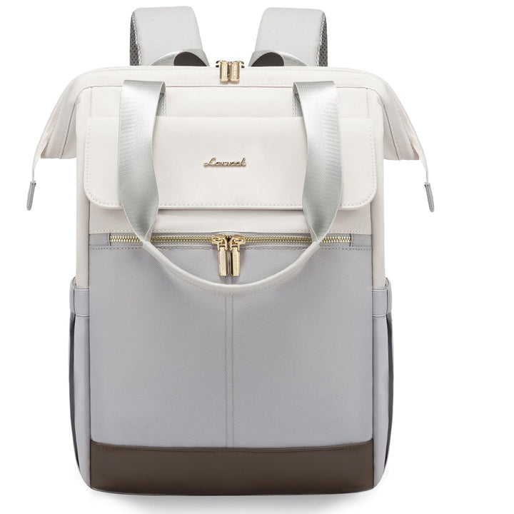 LOVEVOOK Damen Rucksack Modern, Laptop Schulrucksack Wasserdicht, Schultasche Teenager Backpack Wome
