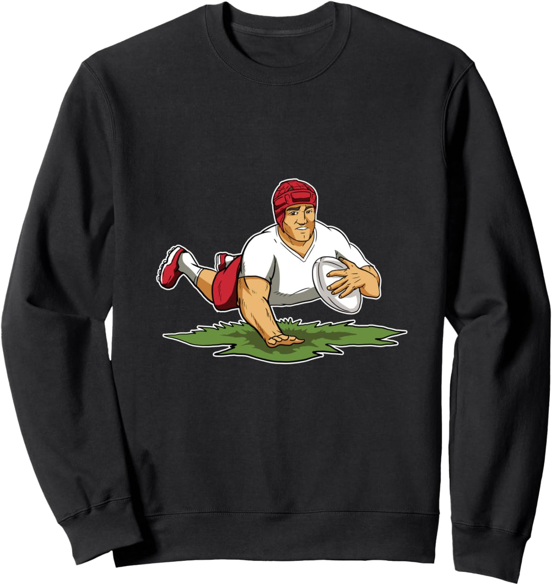 Rugby Spieler Trikot - Lustiges Rugby Fan Geschenk Sweatshirt