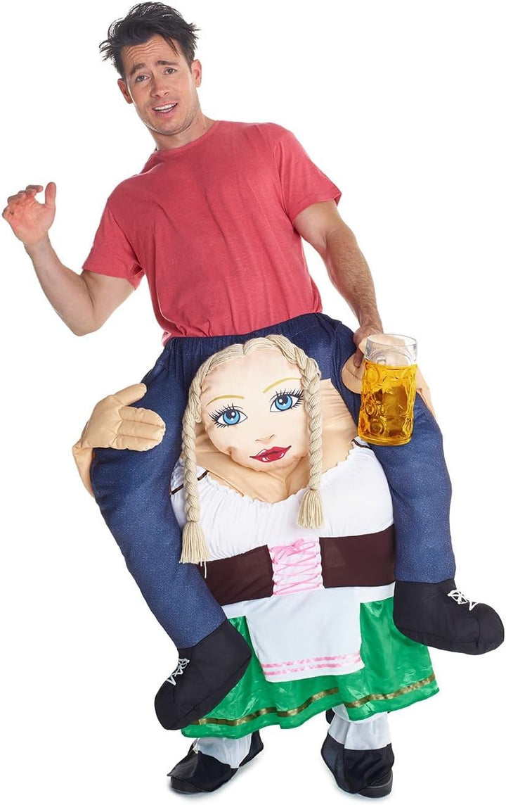 Morph MCPBGB Huckepack Kostüm Costumes, Oktoberfest, Einheitsgrösse, Oktoberfest