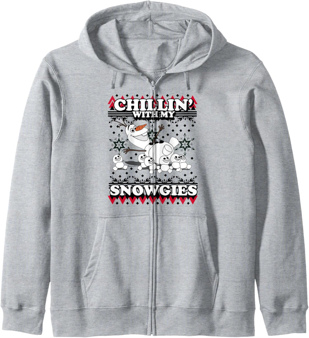 Disney Frozen Olaf Chillin' With My Snowgies Sweater Style Kapuzenjacke
