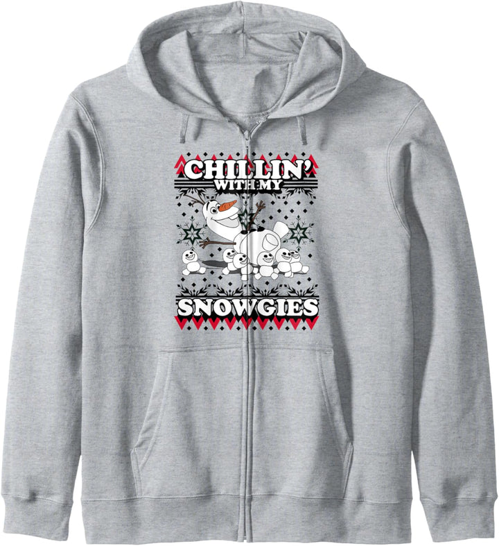 Disney Frozen Olaf Chillin' With My Snowgies Sweater Style Kapuzenjacke